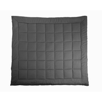 Διπλό Πάπλωμα 200 x 200 cm Ριγέ - Ανθρακί  8720604888645 SleepMed