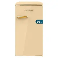 Ρετρό Μίνι Ψυγείο 95L με Κατάψυξη Icebox & Ρυθμιζόμενη Θερμοκρασία Μπεζ CEC-00259 Cecotec