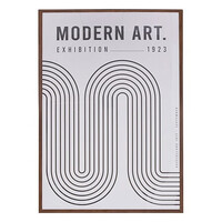 Atmosphera Πίνακας Poster Frame Art ADEM 50x70 εκ. – Συλλογή Sky Lounge 206459A