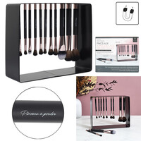COSMETIC CLUB Σετ 11 Μαγνητικών Πινέλων Μακιγιάζ με Στήριγμα - Διαστάσεις 20 x 15 x 5 εκ SC0664