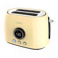 Φρυγανιέρα Cecotec ClassicToast 8000 Double Χρώματος Κίτρινο CEC-03107