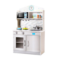 Παιδική Ξύλινη Κουζίνα 57 x 28 x 95.5 cm Costway HW58833