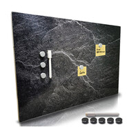 Μαγνητικός Πίνακας Ανακοινώσεων Marble Print 60 x 40 x 2 cm Bakaji 02839868