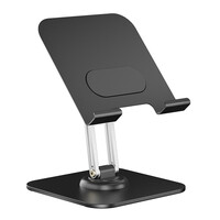 POWERTECH επιτραπέζια βάση για tablet PT-1494, foldable, μαύρη