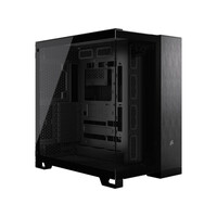 CORSAIR Case 6500X Mid-Tower Dual Chamber Tempered Glass Obsidian Aluminum (CC-9011283-WW) (CORCC-9011283-WW)
