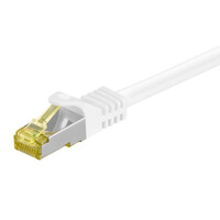 GOOBAY καλώδιο δικτύου 91095, CAT 7 S/FTP, copper, 500MHz, 5m, λευκό