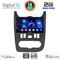 DIGITAL IQ BXC 3101BL_CPAA (9inc) MULTIMEDIA TABLET for DACIA DUSTER – LOGAN – SANDERO mod. 2006-2012 (BLACK)
