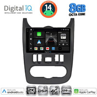 DIGITAL IQ BXF 11101BL_CPAA (9inc) MULTIMEDIA TABLET for DACIA DUSTER – LOGAN – SANDERO mod. 2006-2012 (BLACK)