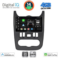 DIGITAL IQ BXF 6101BL_CPAA (9inc) MULTIMEDIA TABLET for DACIA DUSTER – LOGAN – SANDERO mod. 2006-2012 (BLACK)