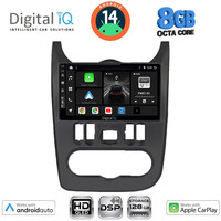 DIGITAL IQ BXF 7101BL_CPAA (9inc) MULTIMEDIA TABLET for DACIA DUSTER – LOGAN – SANDERO mod. 2006-2012 (BLACK)