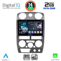 DIGITAL IQ RTG 4254GR_CPA (9inc) MULTIMEDIA TABLET for ISUZU D-MAX mod. 2008-2012 (GREY)