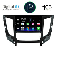 DIGITAL IQ RTA 1437_GPS CLIMA (9inc) MULTIMEDIA TABLET OEM MITSUBISHI L200 mod. 2015&gt; με CLIMA