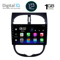 DIGITAL IQ RTA 1506_GPS (9inc) MULTIMEDIA TABLET OEM PEUGEOT 206 mod. 1998-2006