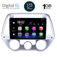 DIGITAL IQ RTA 1227_GPS A/C (9inc) MULTIMEDIA TABLET OEM HUYNDAI i20 mod. 2008-2012