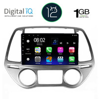 DIGITAL IQ RTA 1227_GPS CLIMA (9inc) MULTIMEDIA TABLET OEM HUYNDAI i20 mod. 2008-2012