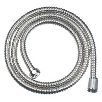 BRUNO σπιράλ ντους BRN-0243, ανοξείδωτο ατσάλι, 1.5m, ασημί