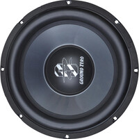 Ground Zero  Gzfw 300  Efficiency (Spl 1w/1m) 88 db Power Handling (Rms) 300 Watt / Watts
recommended Amplifier Power 250 - 350 Watt Άμεση Παράδοση