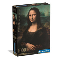 Clementoni Puzzle Museum Collection - Leonardo da Vinci: Mona Lisa 1000pcs (37094) (CLE37094)