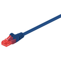 GOOBAY καλώδιο δικτύου 95588, CAT 6 U/UTP, CCA, PVC, 1.5m, μπλε