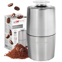 Ηλεκτρικός Μύλος Καφέ Clatronic 150W, Χωρητικότητα 60gr - Inox KSW3807-Inox Clatronic