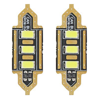 01449/AM . ΛΑΜΠΑΚΙΑ ΠΛΑΦΟΝΙΕΡΑΣ 36mm 12V 5.600K 3xSMD 5730 LED AMIO - 2 ΤΕΜ.