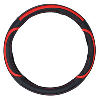 Onyx  ΚΑΛΥΜΜΑ ΤΙΜΟΝΙΟΥ MIGGIE 38cm - ΜΑΥΡΟ/ΚΟΚΚΙΝΟ