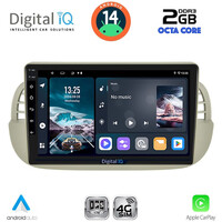 DIGITAL IQ RTG 4130BG_CPA (9inc) MULTIMEDIA TABLET for FIAT 500 mod. 2007-2015 (BEIGE)