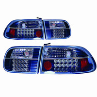 OEM  ΦΑΝΑΡΙΑ ΠΙΣΩ LED CIVIC ΜΑΥΡΑ '92 3D