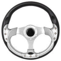 Autoline  ΤΙΜΟΝΙ ΣΠΟΡ 32cm - ΜΑΥΡΟ/ΑΣΗΜΙ