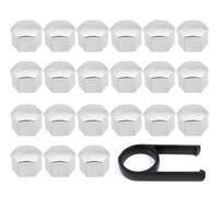 Argo  ΚΑΠΑΚΙΑ ΜΠΟΥΛΟΝΙΩΝ  19mm ΧΡΩΜΙΟ 21ΤΜΧ