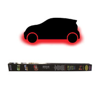 OEM  ΦΩΤΙΣΜΟΥ ΚΙΤ UNDERCAR NEON - ΚΟΚΚΙΝΟ