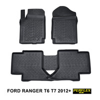 Perflex  ΣΚΑΦΑΚΙΑ ΠΑΤΑΚΙΑ ΕΙΔΙΚΑ ΣΕΤ ΜΑΥΡΑ 4 ΤΜΧ - F.RANGER T6-T7 12+