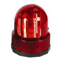 OEM  ΦΑΡΟΣ 12V ΜΑΓΝΗΤΙΚΟΣ ΣΤΡΟΓΓΥΛΟΣ - ΚΟΚΚΙΝΟ