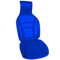 Autoline  Πλατοκάθισμα Μπροστινό Universal (PolyMesh/PU) COZY 1 τμχ - ΜΠΛΕ