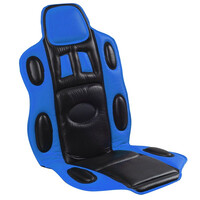 Autoline  Πλατοκάθισμα Μπροστινό Universal (PU) RACING 1 τμχ - ΜΑΥΡΟ/ΜΠΛΕ