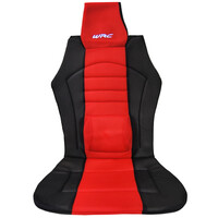 Autoline  Πλατοκάθισμα Μπροστινό Universal (PolyMesh) SPORTING 1 τμχ - ΜΑΥΡΟ/ΚΟΚΚΙΝΟ