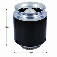 Simota  ΦΙΛΤΡΟΧΟΑΝΗ SIMOTA CARBΟΝ 130/170 Φ70mm