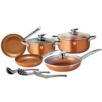 Bl-3342 σετ Αντικολλητικά Μαγειρικά Σκεύη 11τμχ Blaumann