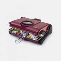 jager ΨΗΣΤΙΕΡΑ GRILL ΜΕ ΚΑΠΑΚΙ 1200W (AB661)