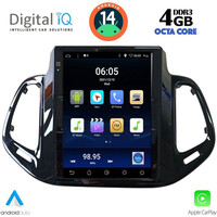 DIQ BXD 5878_CPAA TESLA STYLE for JEEP COMPASS mod. 2017-2021