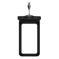 USAMS αδιάβροχη θήκη smartphone US-YD011, έως 7", IPX8, μαύρη