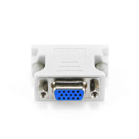 Cablexpert Μετατροπέας DVI-A male σε VGA female Λευκό (A-DVI-VGA) (GEMA-DVI-VGA)