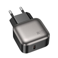 LAMTECH SINGLE TYPE-C CHARGER PD20W GREY