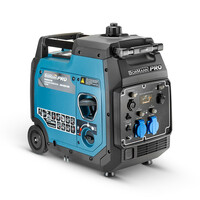 BORMANN Pro   BGB2035   ΓΕΝΝΗΤΡΙΑ ΒΕΝΖΙΝΗΣ INVERTER ΜΕ ΡΟΔΕΣ  ΣΥΝΕΧ. ΑΠΟΔΟΣΗ 3200W 224cc 70dB
