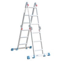 BORMANN Pro   BHL5040   ΣΚΑΛΑ ΠΟΛΥΜΟΡΦΙΚΗ ΑΛΟΥΜΙΝΙΟΥ 4x3