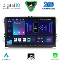 DIGITAL IQ BXH 380_CPA (9' DECK) MULTIMEDIA SYSTEM for VW - SKODA - SEAT mod. 2004-2014