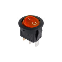 DM-0002B . Διακόπτης ON-OFF με λαμπάκι 6.5A 250V/125V 13A κόκκινος