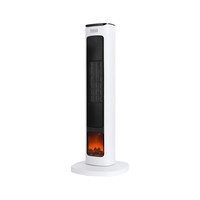 TSA8052 . Αερόθερμο δαπέδου 2000W PTC με λειτουργία απομίμησης τζακιού Teesa