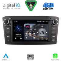 DIGITAL IQ MSG 425BL_CPA (7” DECK) MULTIMEDIA SYSTEM for TOYOTA AVENSIS (T25) mod. 2003-2008 (BLACK)