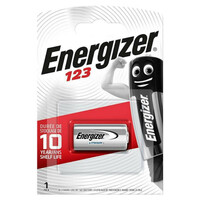 Energizer CR123 Photo Lithium battery (ENE90)